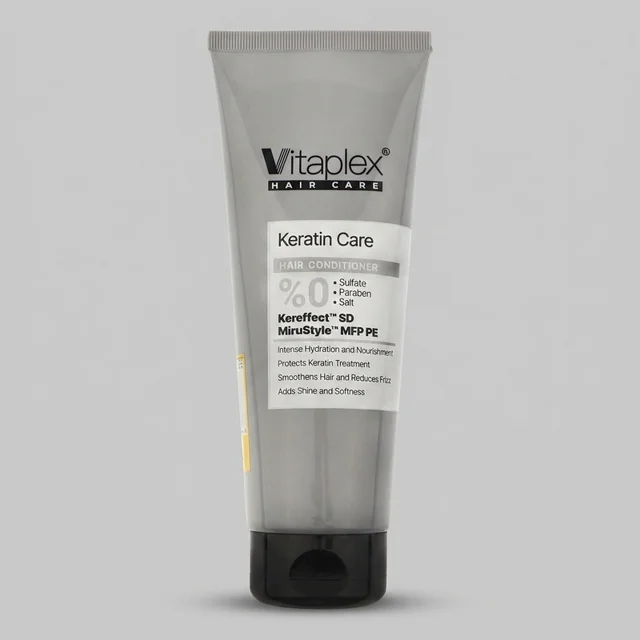 نرمکننده مو ویتاپلکس مدل Keratin Care حجم 250 میلیلیتر